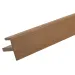 Ultrashield Composite Cladding Traditional F-Trim - Teak (3.6m x 47.5mm x 45.5mm) image