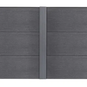 Ultrashield Composite Cladding Traditional I-Trim - Light Grey (3.6m x 47.5mm x 45.5mm) image