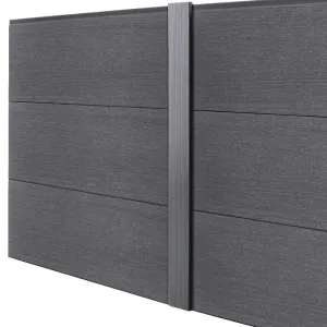 Ultrashield Composite Cladding Traditional I-Trim - Light Grey (3.6m x 47.5mm x 45.5mm) image