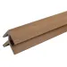 Ultrashield Composite Cladding Traditional Outside Corner Trim - Teak (3.6m x 59mm x 55mm) image
