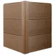 Ultrashield Composite Cladding Traditional Outside Corner Trim - Teak (3.6m x 59mm x 55mm) thumbnail