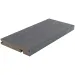 Ultrashield Naturale Composite Bullnose Board Step Edge - Light Grey (3.6m x 138mm x 23mm) image
